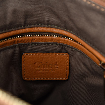 Chloe Calfskin Medium Marcie Satchel Light Tan 8 of 10