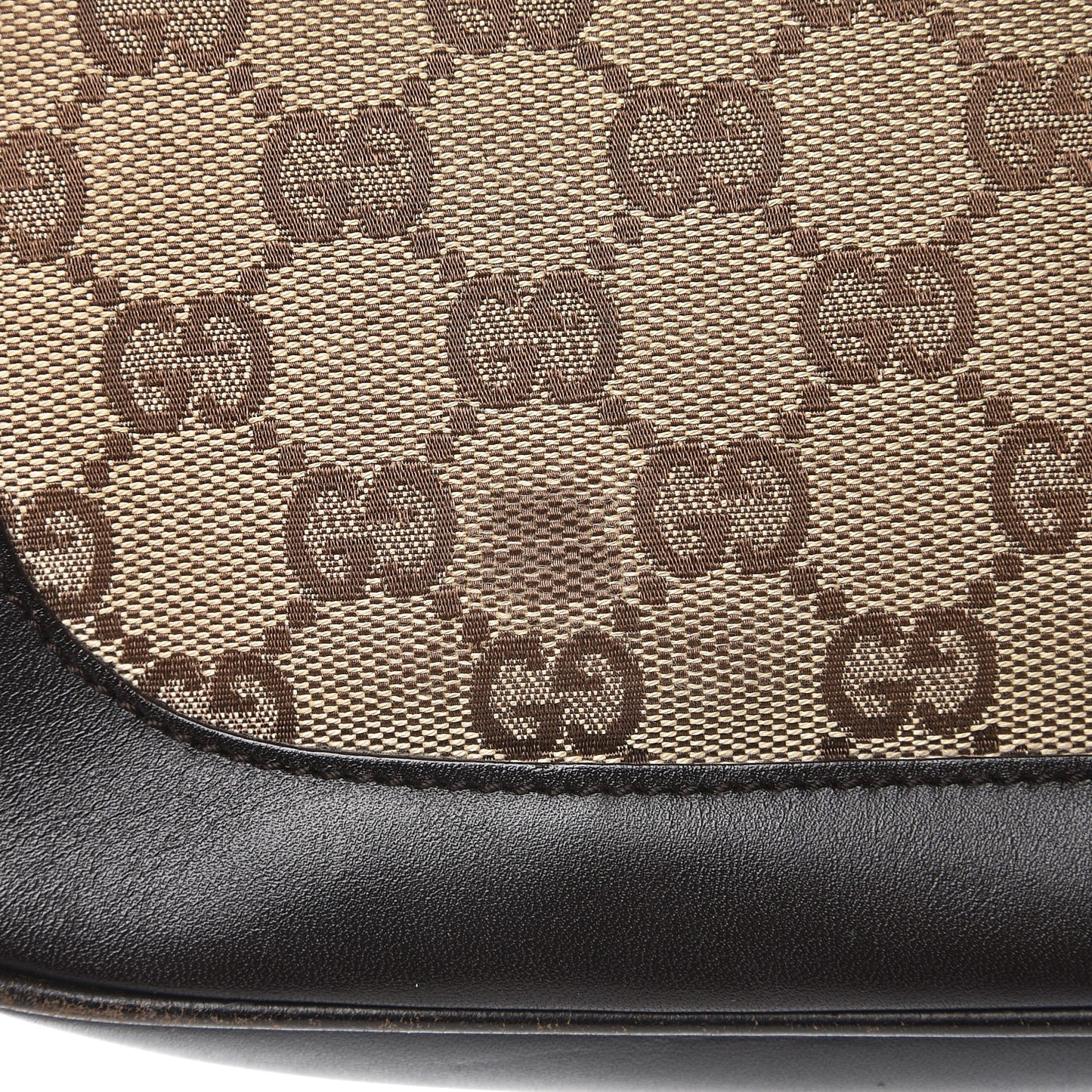 Monogram Web Small Jackie O Hobo Dark Brown