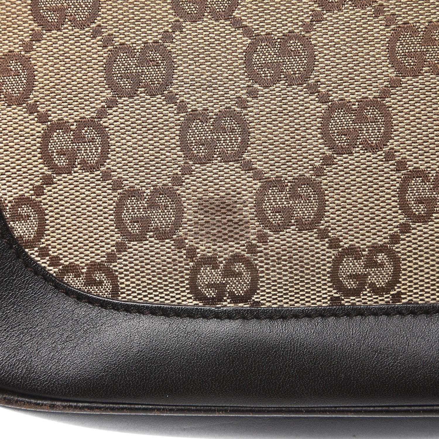 Gucci Monogram Web Small Jackie O Hobo Dark Brown 12 of 15