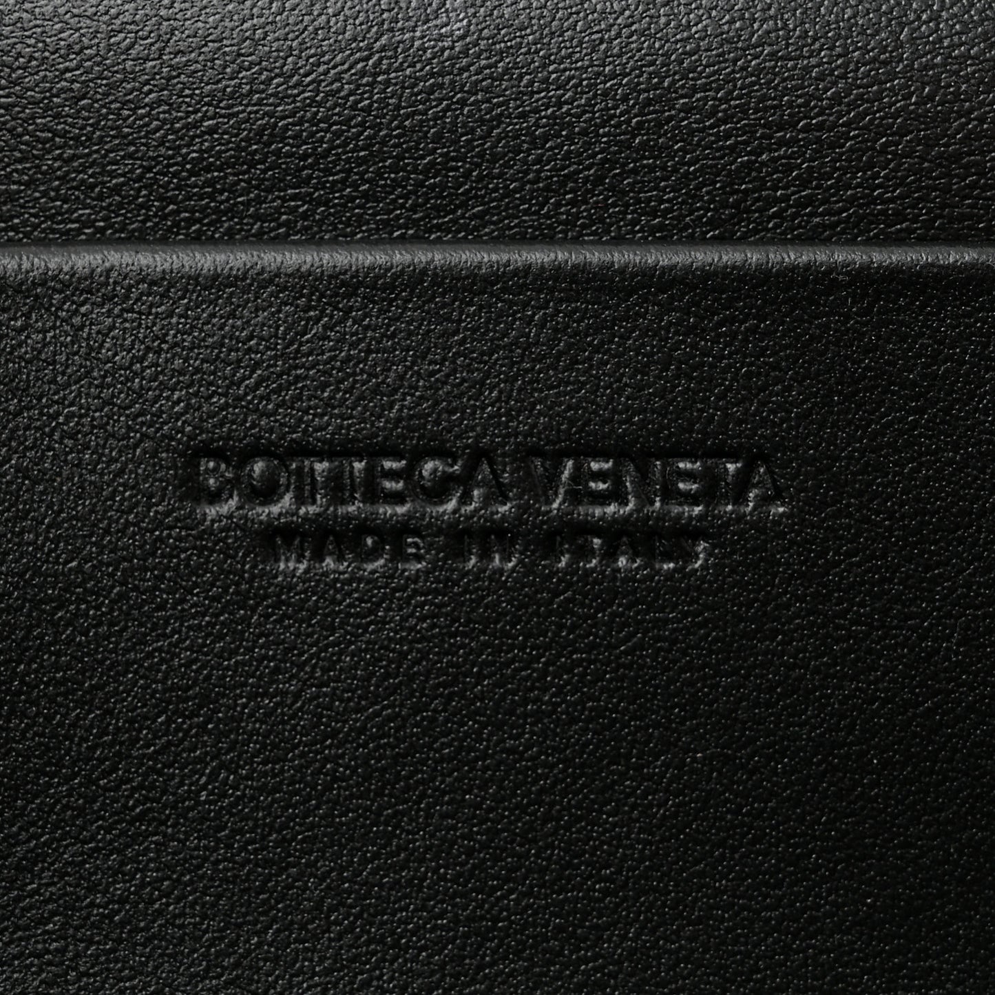 Calfskin Intrecciato Bang Bang Vanity Case Black