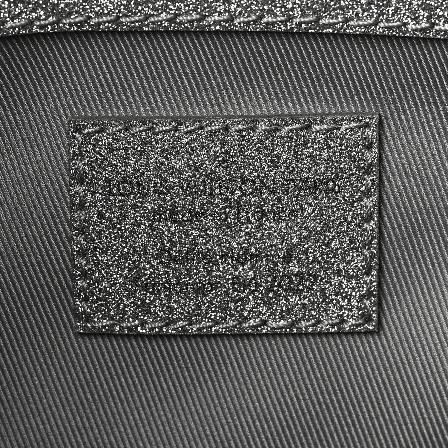 Louis Vuitton Damier Glitter Keepall Bandouliere 50 Silver 6 of 9
