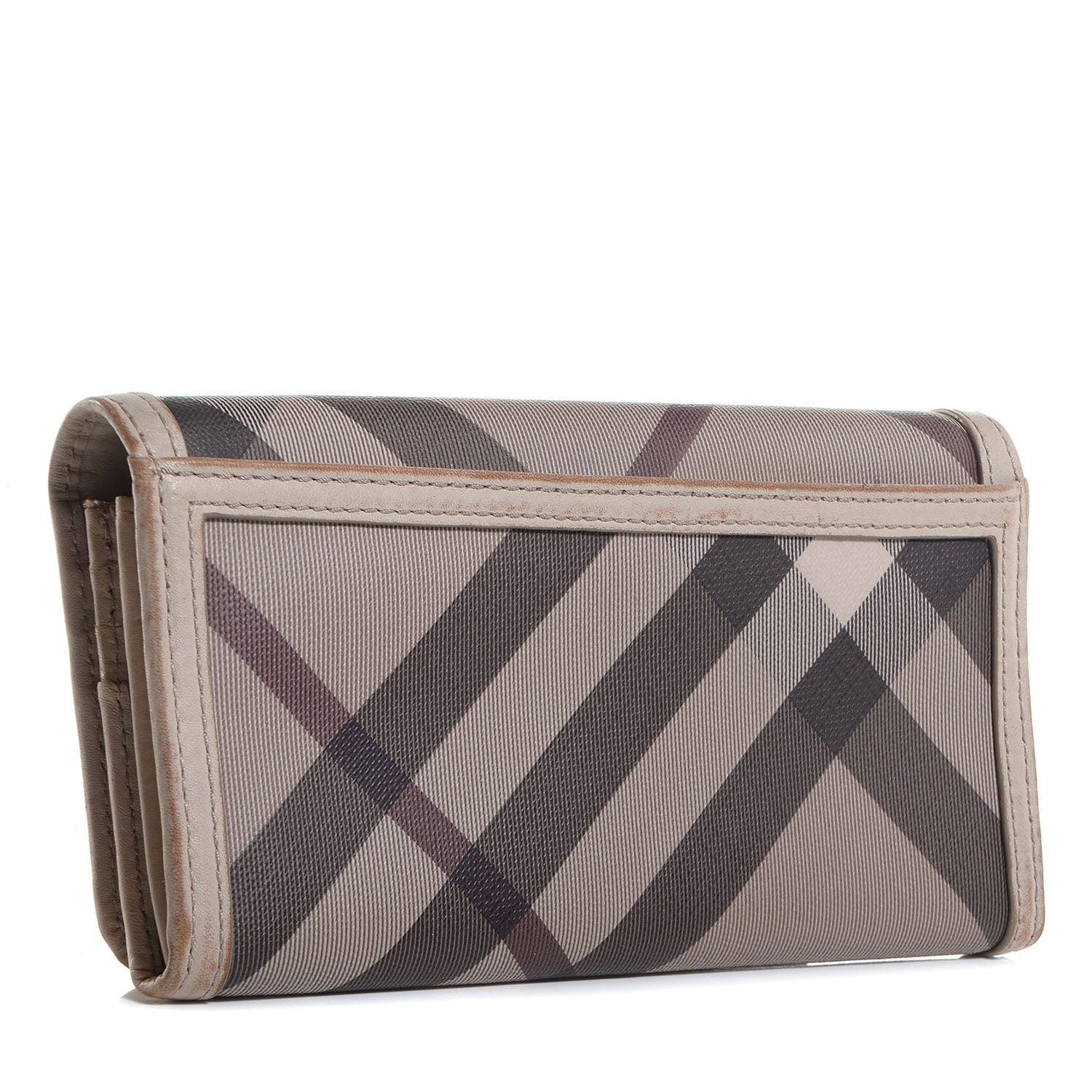 Burberry Smoked Check Penrose Continental Wallet 3 of 8