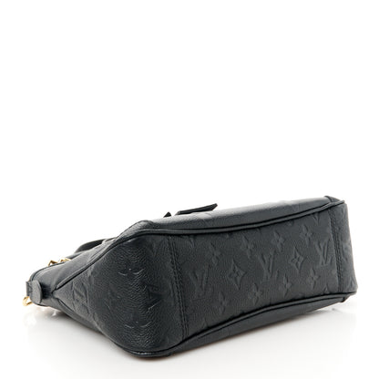 Louis Vuitton Empreinte Monogram Giant Trianon PM Black 4 of 9