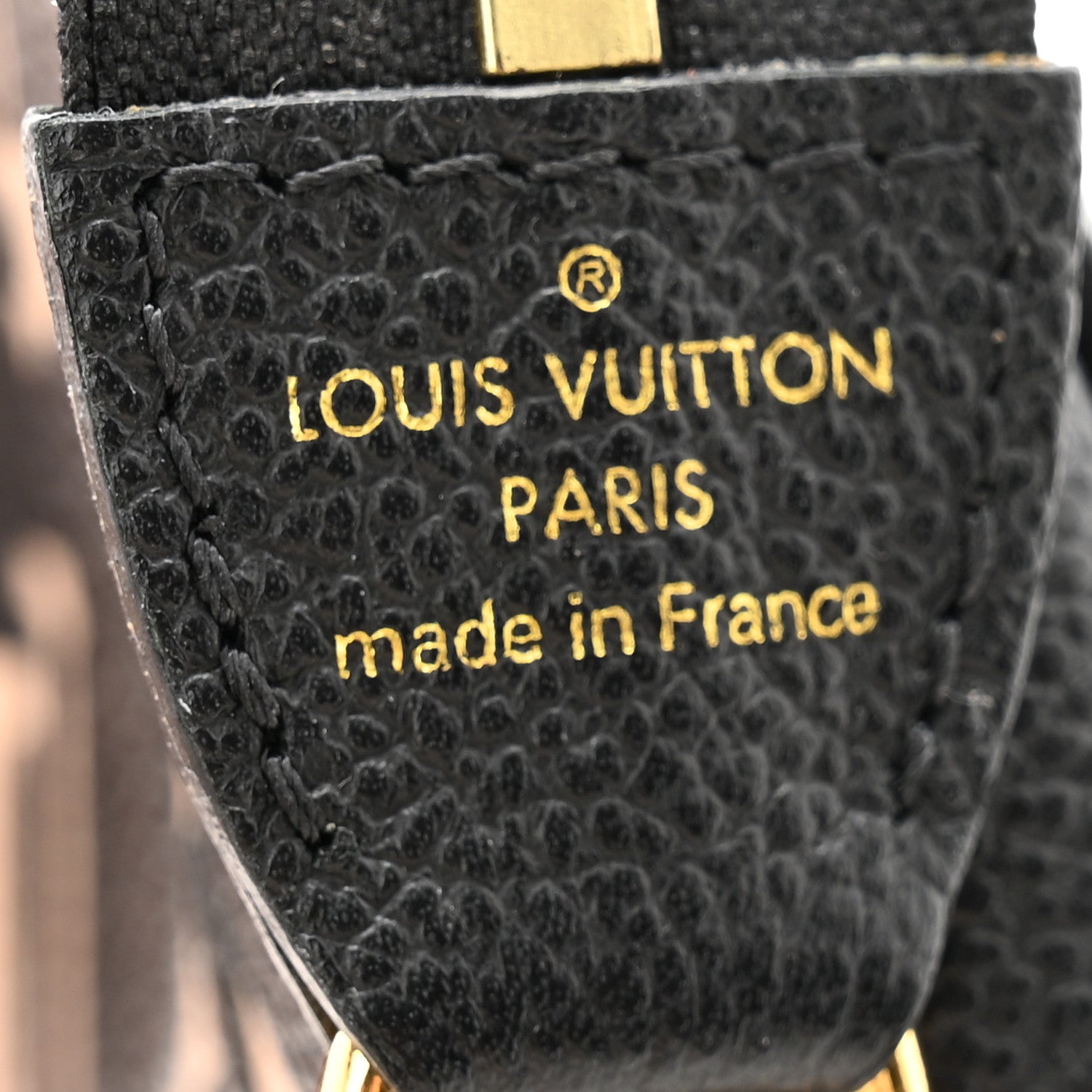 Louis Vuitton Empreinte Monogram Giant Mini Pochette Accessories Black 6 of 7