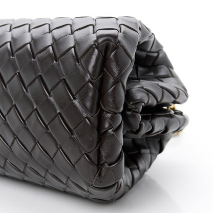 Bottega Veneta Nappa Intrecciato Teen The Lauren 1980 Clutch With Chain Fondant 10 of 10