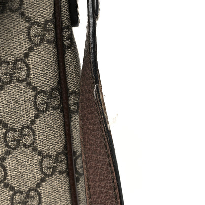 Gucci GG Supreme Monogram Web Small Ophidia Messenger Bag Brown 11 of 13