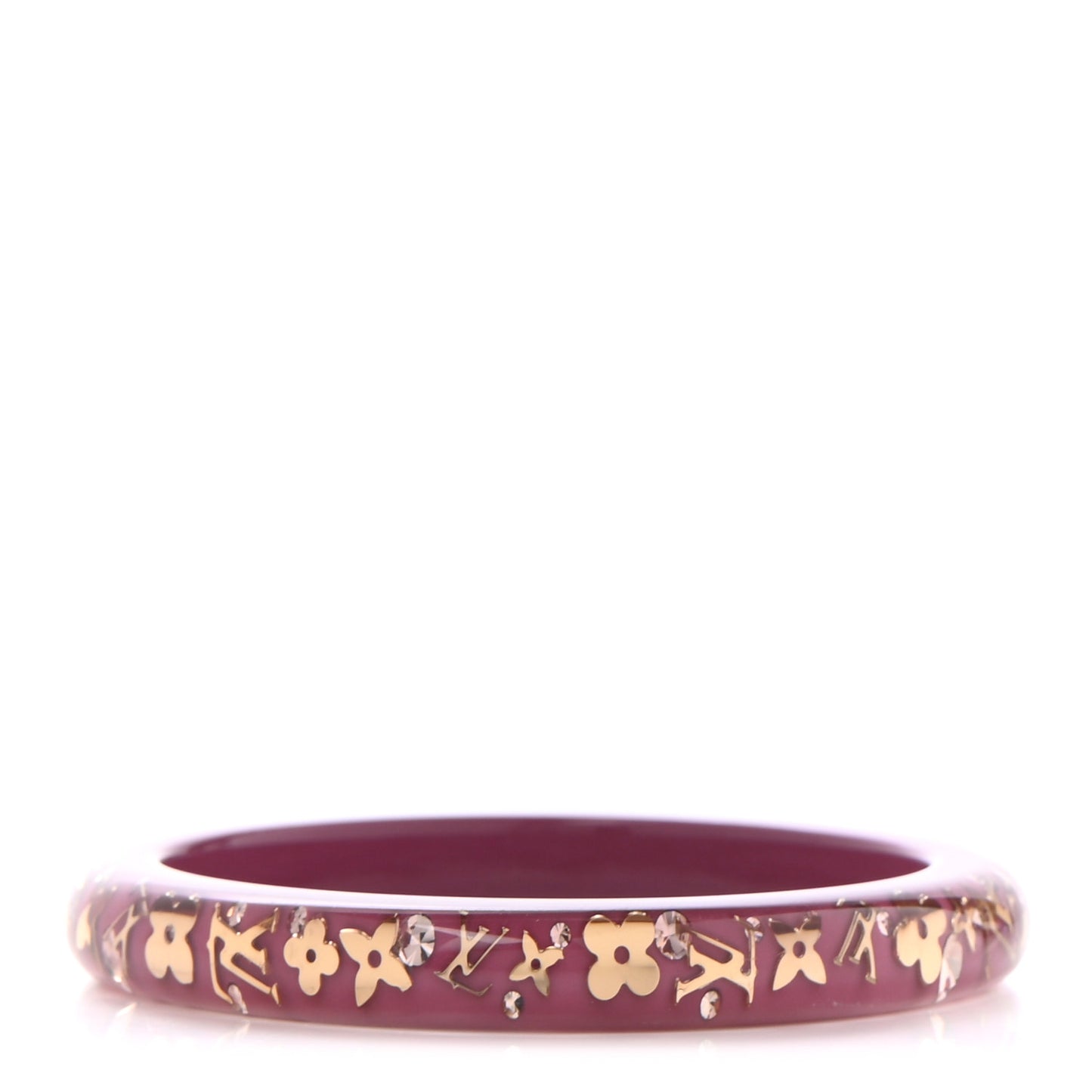 Resin Swarovski Inclusion Bracelet PM Violine