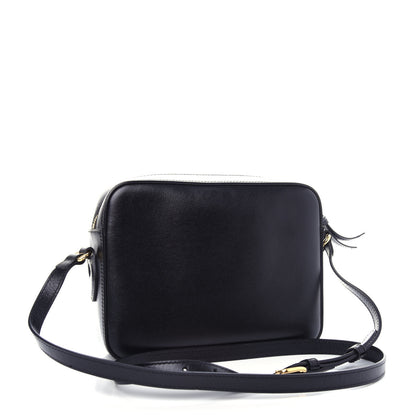 Gucci Textured Calfskin Small Horsebit 1955 Shoulder Bag Black 3 of 11