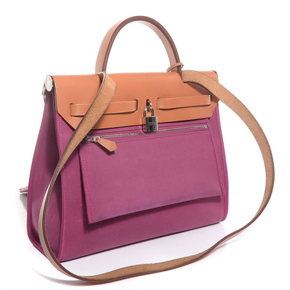 Hermes Toile Herbag Zip 31 PM Tosca 7 of 13