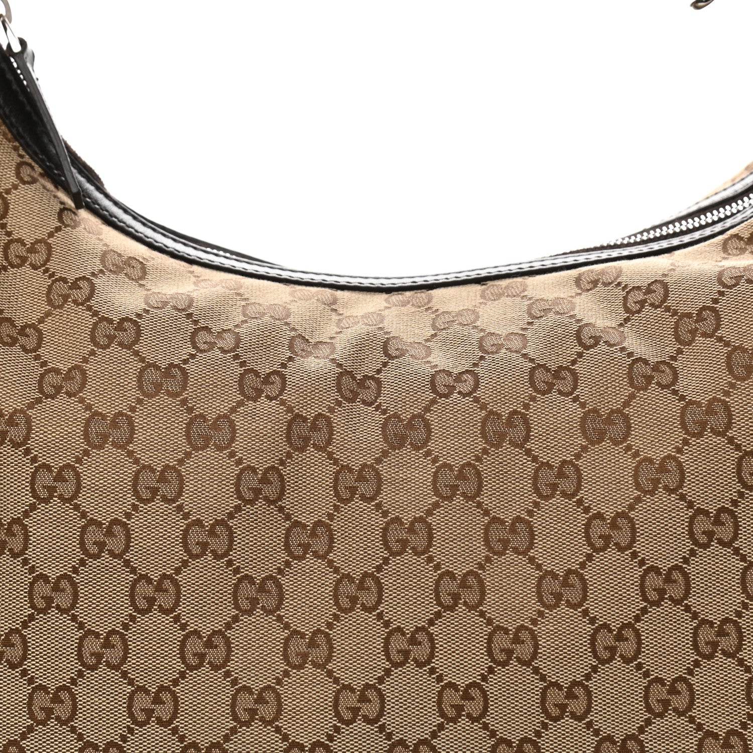 Gucci Monogram Large GG Twins Hobo Dark Brown 8 of 11