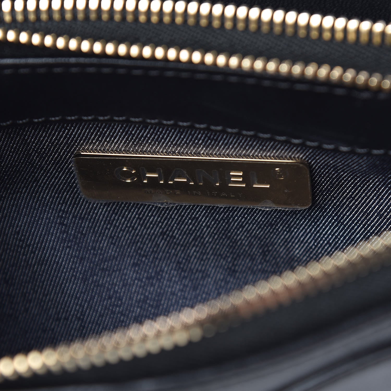 Chanel Lambskin CC Mania Waist Belt Bag Black 7 of 11