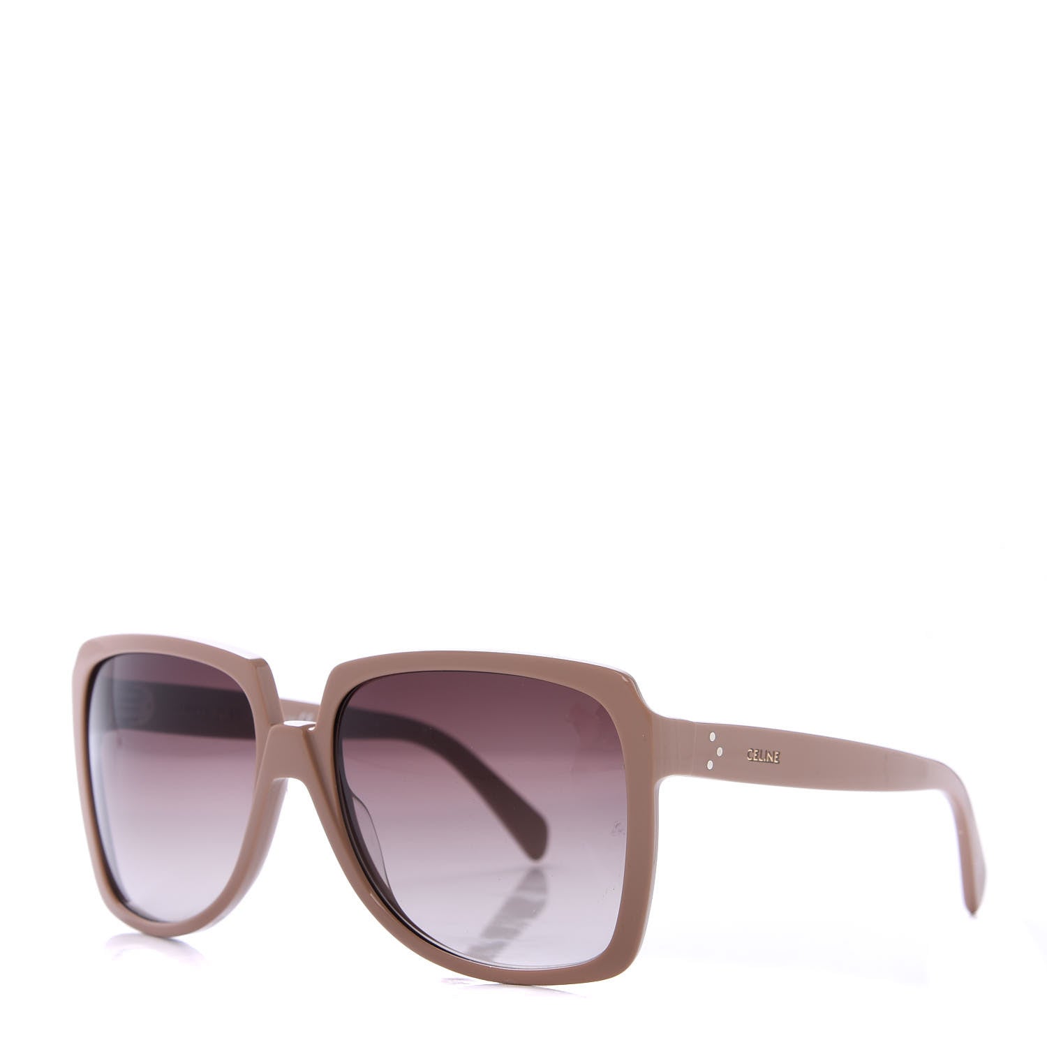 Celine Acetate Oversized Square Sunglasses CL401461 Tan 1 of 6