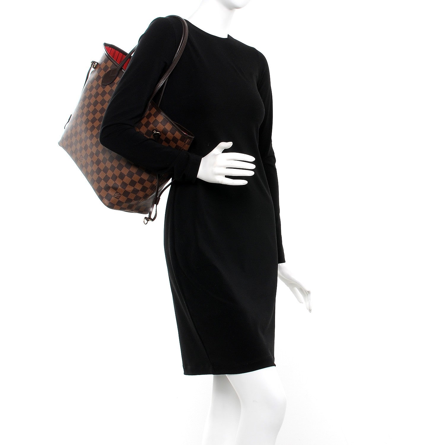 Louis Vuitton Damier Ebene Neo Neverfull MM 2 of 9