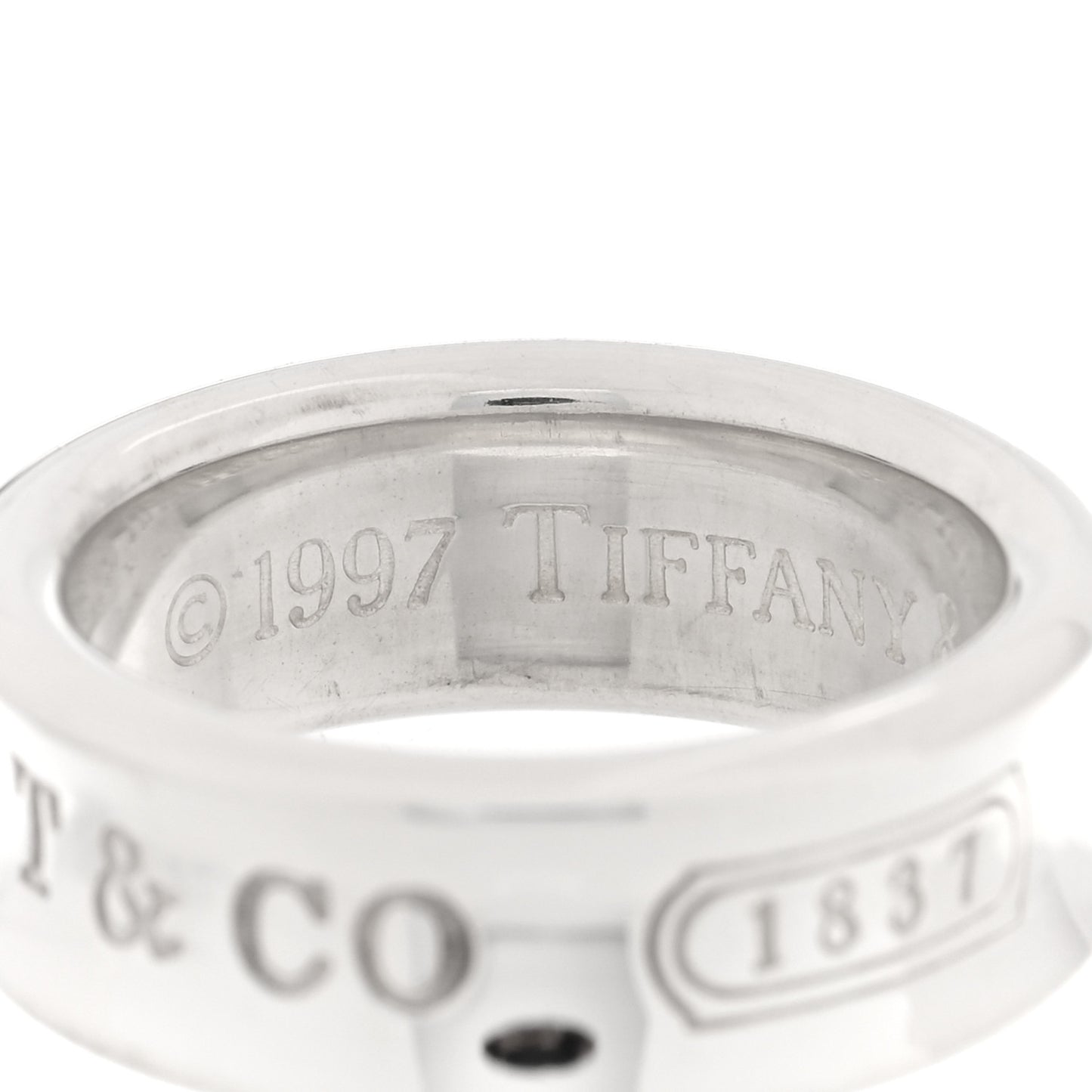 Sterling Silver 1837 Band Ring 49 5