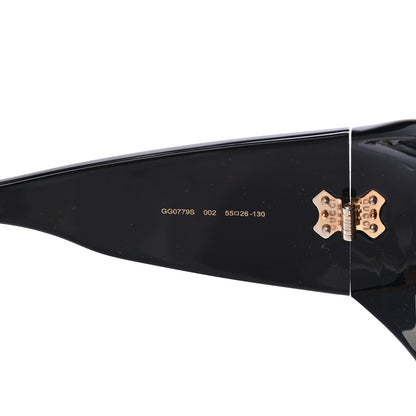 Gucci Acetate Round Sunglasses GG0779S Black 5 of 7