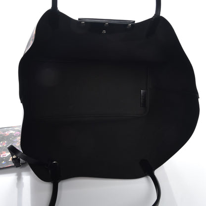 Givenchy Coated Canvas Pansy Print Large Antigona Tote Black 6 of 8