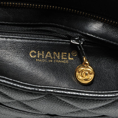 Chanel Caviar Medallion Tote Black 6 of 7