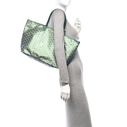 Goyard Iridescent Goyardine Saint Louis PM Pearly Green 2 of 10