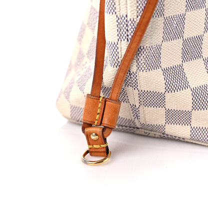Louis Vuitton Damier Azur Neverfull MM 29 of 29