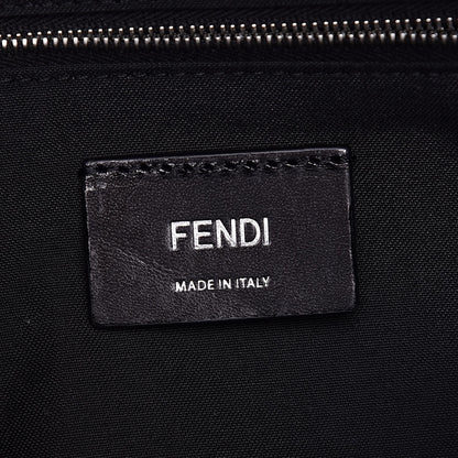 Fendi Vitello Century Bi-Color FF 1974 Embossed Belt Bag Maya Black 6 of 7
