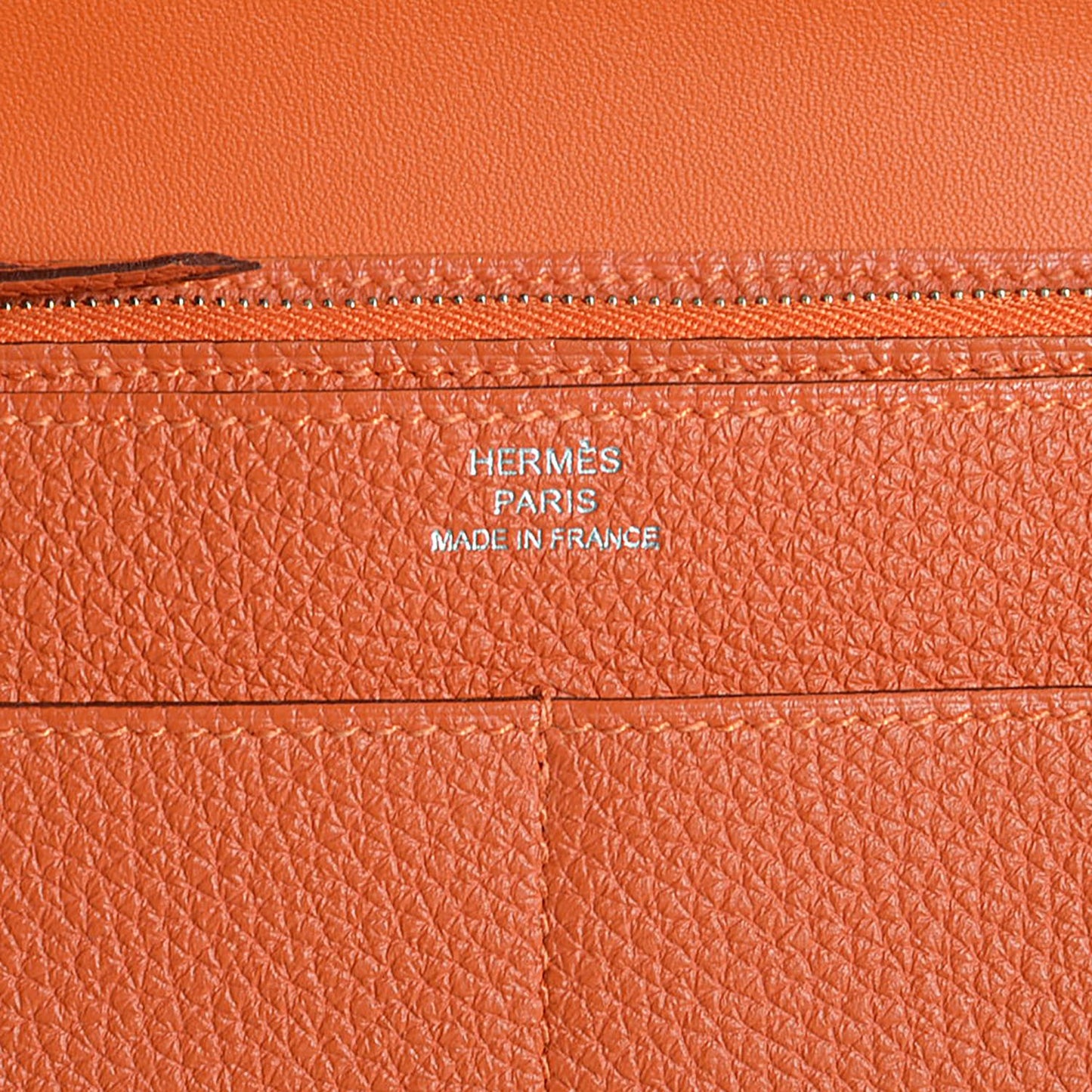 Togo Dogon Duo Wallet Orange