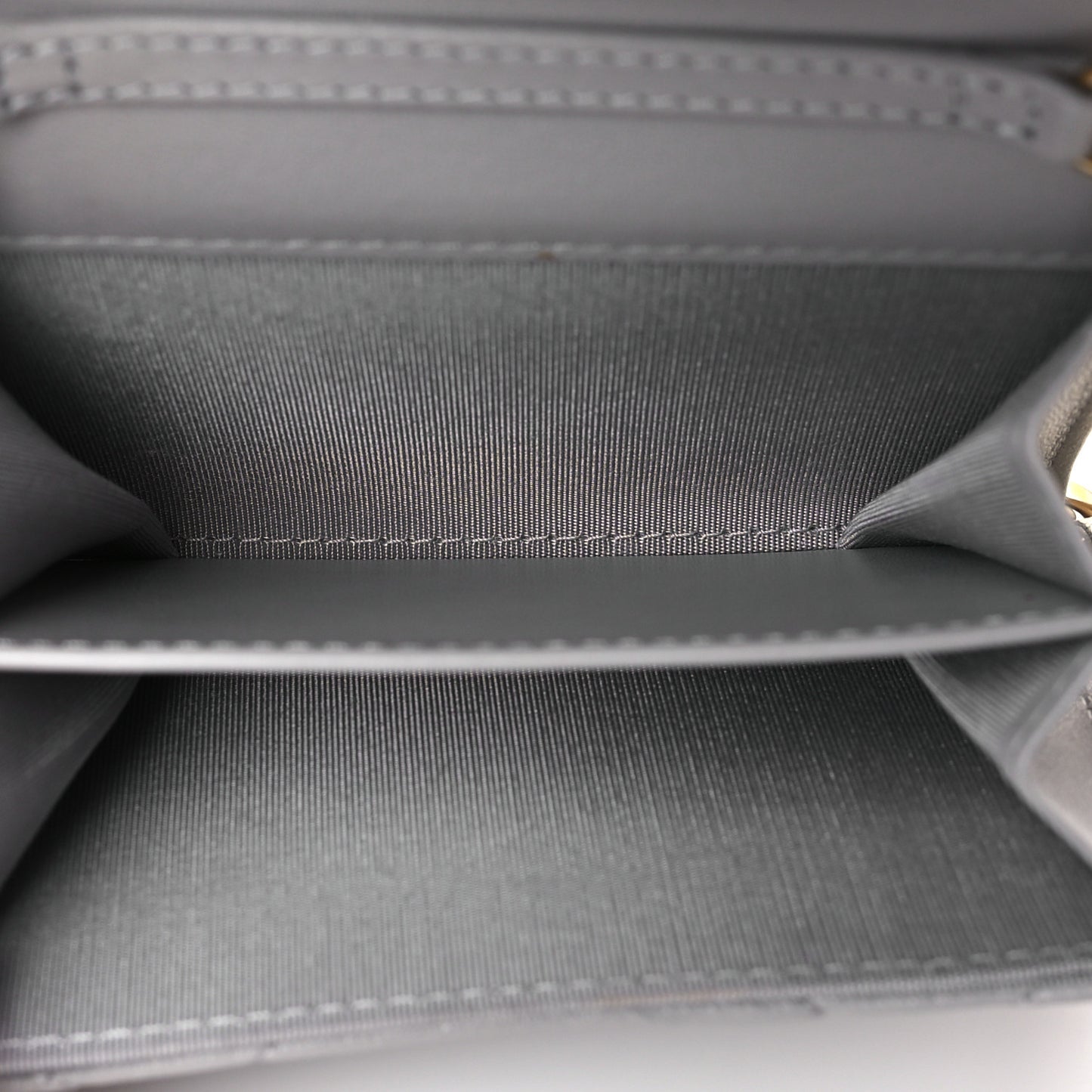 Lambskin Quilted Chanel 19 Flap Belt Bag Grey