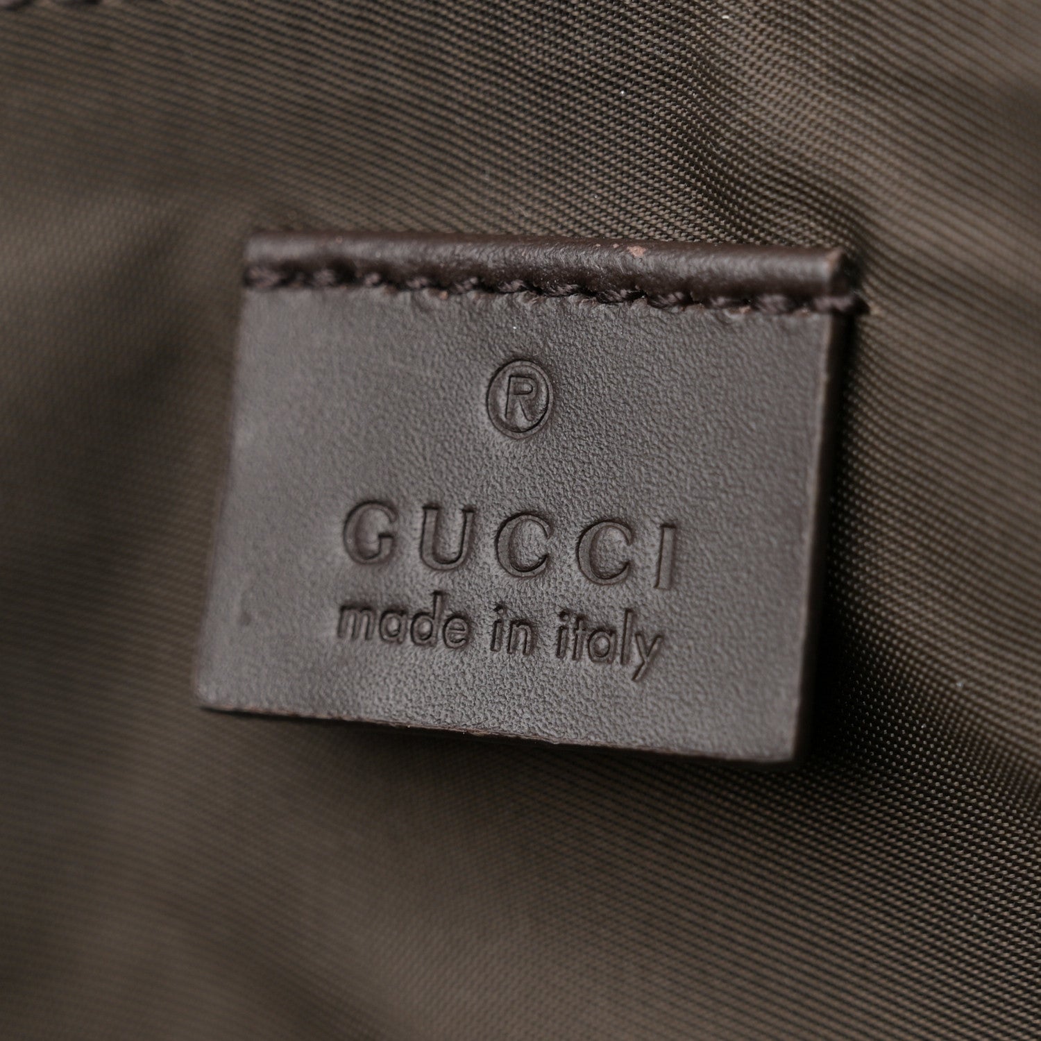 Gucci GG Plus Monogram Messenger Diaper Bag Dark Brown 6 of 12
