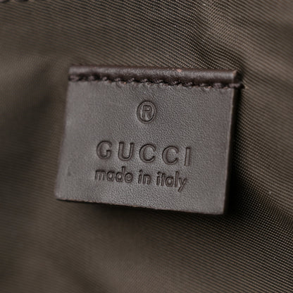Gucci GG Plus Monogram Messenger Diaper Bag Dark Brown 6 of 12