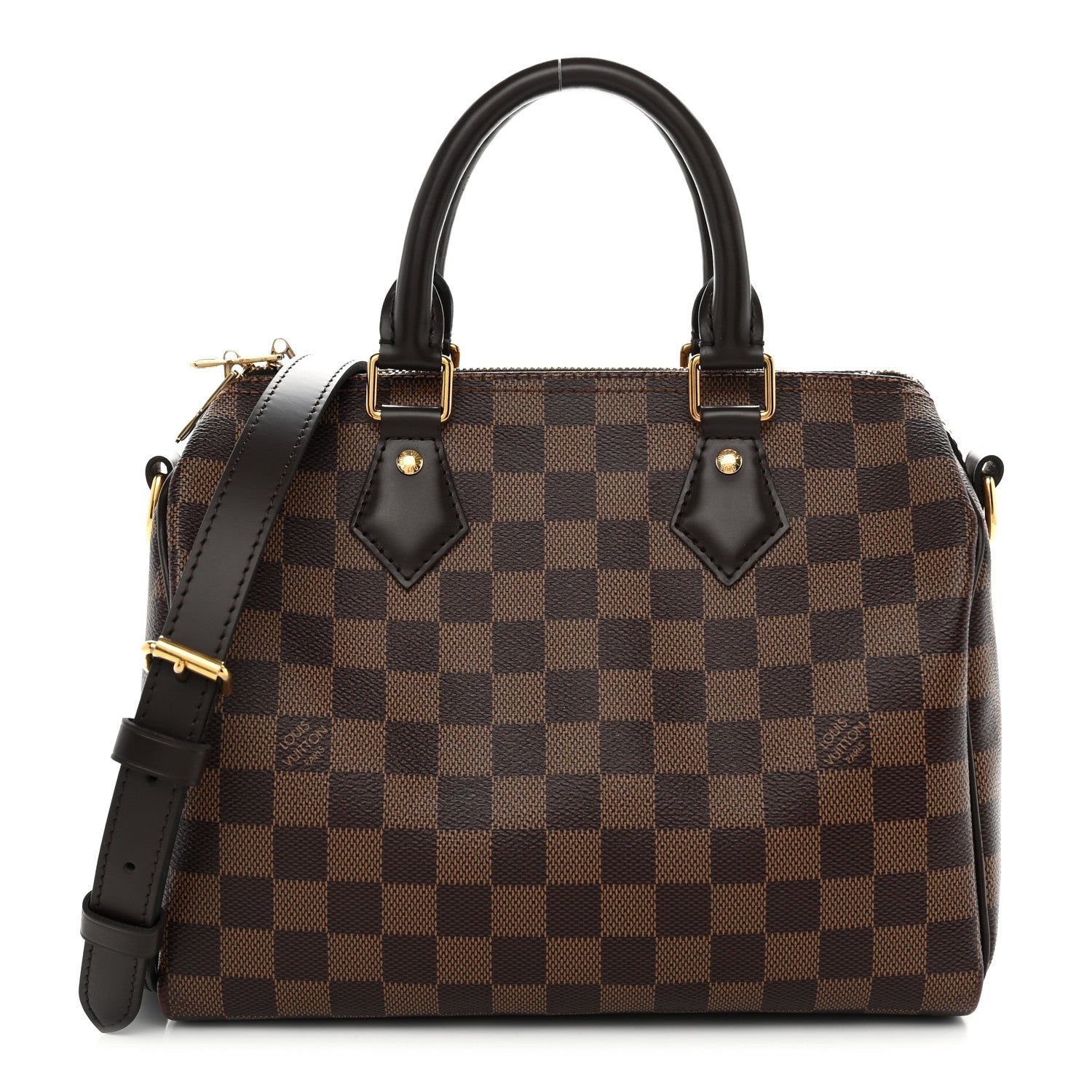 Louis Vuitton Damier Ebene Speedy Bandouliere 25 1 of 12