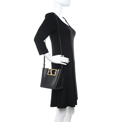 Fendi Vitello King Small Fendi Way Tote Black 2 of 9