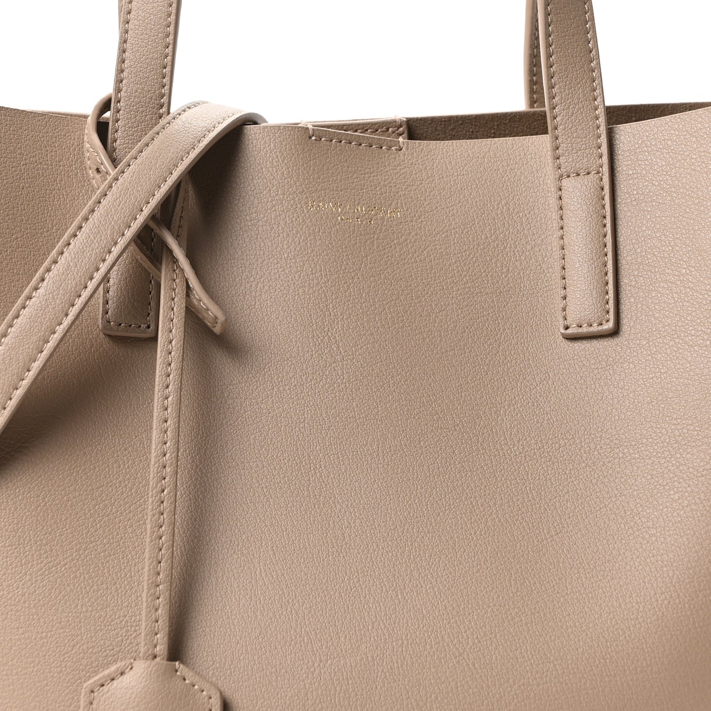 Calfskin Toy Shopping Tote Nude Powder