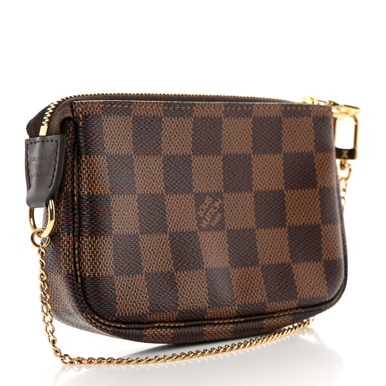 Louis Vuitton Damier Ebene Mini Pochette Accessories 3 of 8