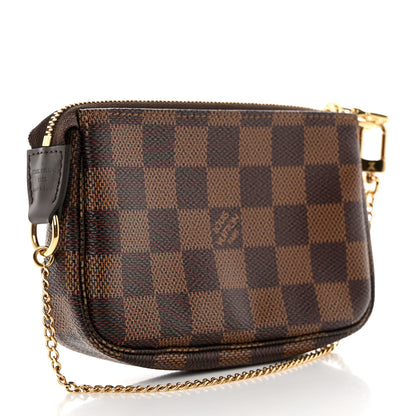 Louis Vuitton Damier Ebene Mini Pochette Accessories 3 of 8