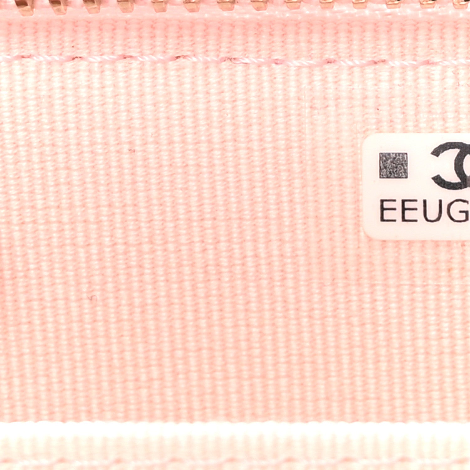 Chanel Caviar Quilted Zip Coin Purse Pink 7 of 7