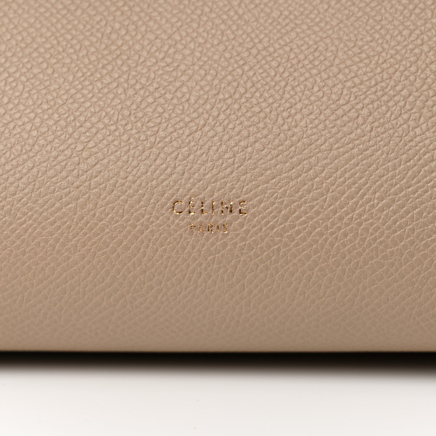 Grained Calfskin Mini Belt Bag Light Taupe