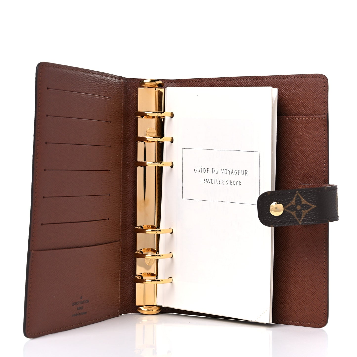 Monogram Medium Ring Agenda Cover