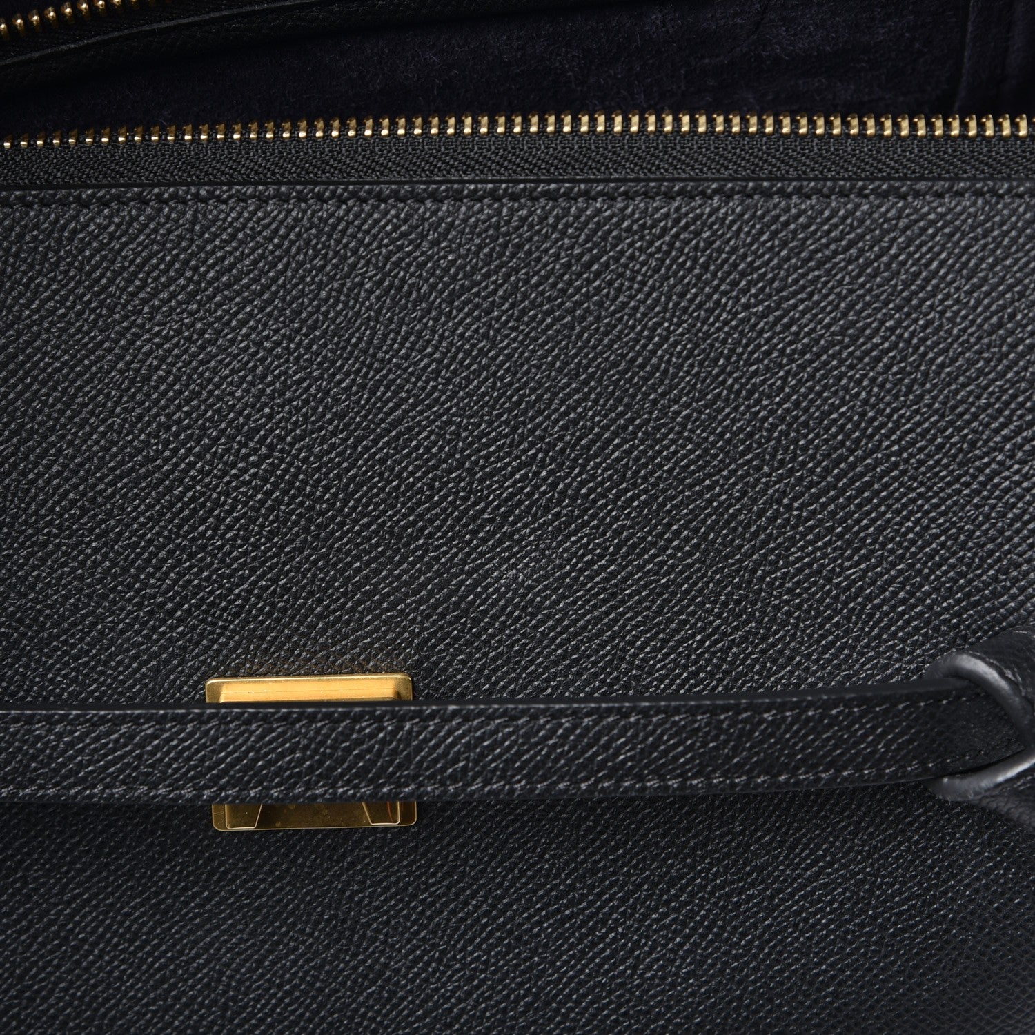 Celine Grained Calfskin Mini Belt Bag Black 8 of 8