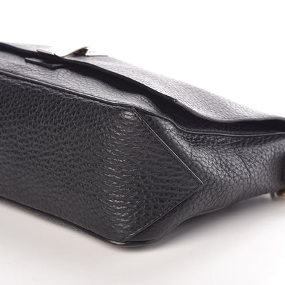 Proenza Schouler Pebbled Calfskin Small Courier Black 6 of 8