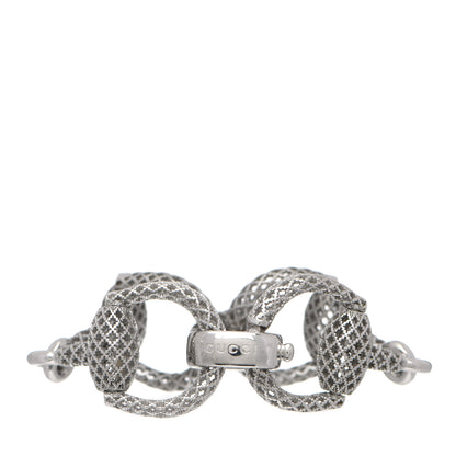 Gucci Sterling Silver Horsebit Diamantissima Bracelet 3 of 3