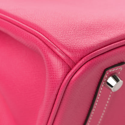 Hermes Epsom Birkin 30 Rose Tyrien 10 of 18