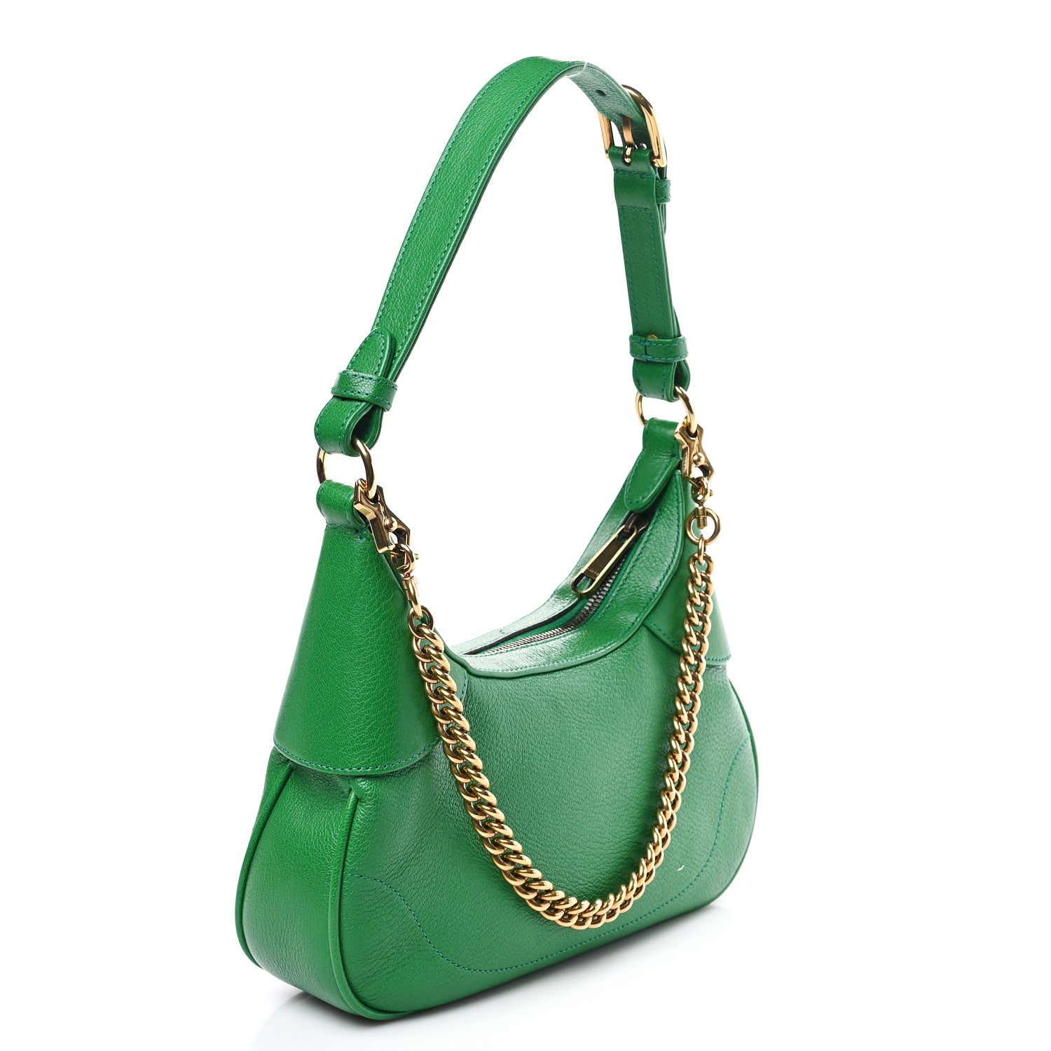 Gucci Goatskin Small Aphrodite Shoulder Bag New Shamarock 3 of 8