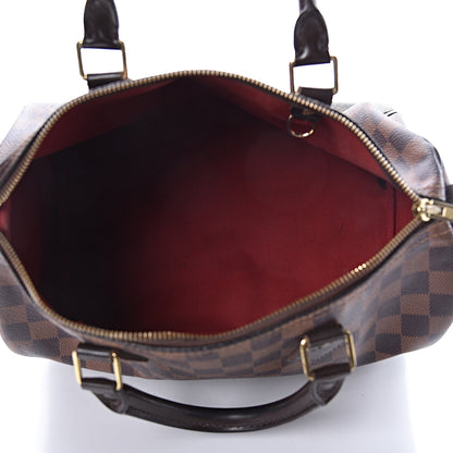Louis Vuitton Damier Ebene Speedy 30 5 of 21