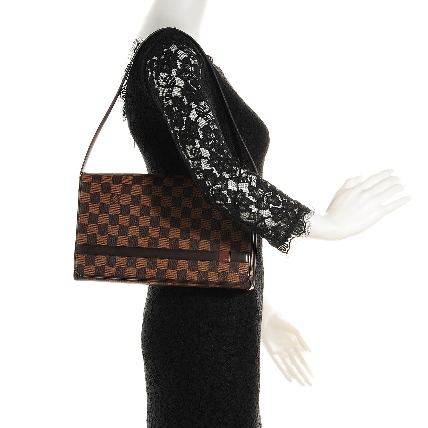 Louis Vuitton Damier Ebene Tribeca Long 2 of 7