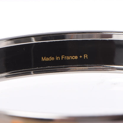 Hermes Enamel Printed Narrow Perspective Cavaliere Bracelet 65 6 of 6