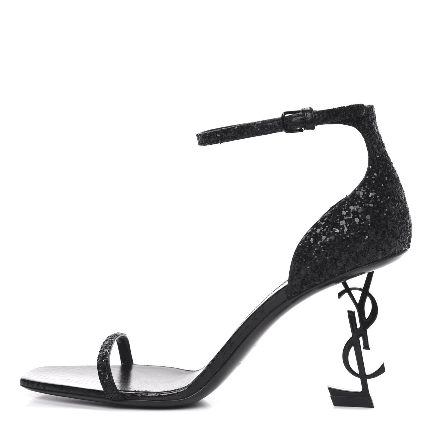 Glitter Opyum Sandals 40 Black