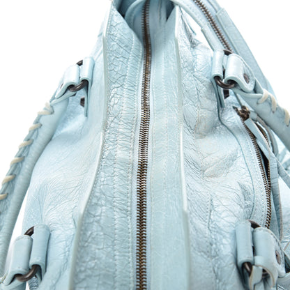 Balenciaga Agneau Classic Hardware City Bleu Dragee 17 of 22