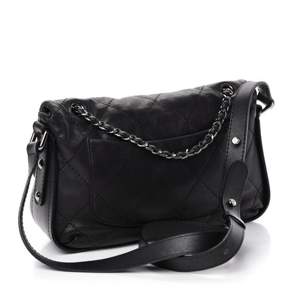 Chanel Calfskin Country Chic Cross Body Flap Black 3 of 11