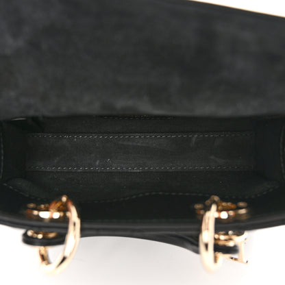 Christian Dior Lambskin Cannage Micro Lady D-Joy Black 5 of 10