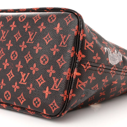 Louis Vuitton Catogram Neverfull MM Marron 9 of 9