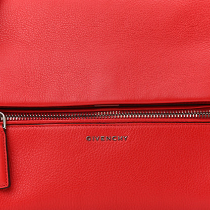 Givenchy Waxy Grained Calfskin Mini Pandora Pure Flap Bag Medium Red 8 of 13